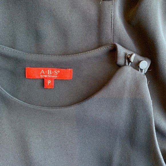 ABS Allen Schwartz Dropped Waist Dress - Picture 3 of 6